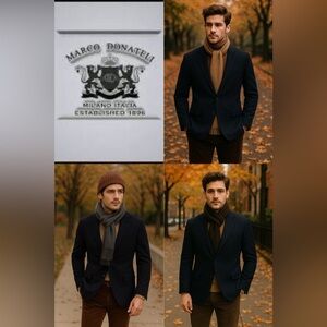 Marco Donateli - Men’s Custom Blazer - Navy